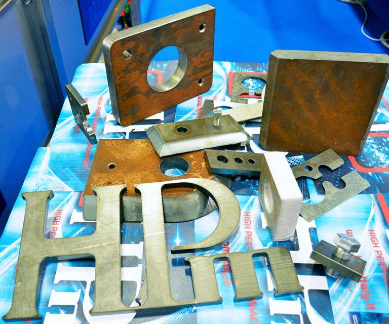 Various cutting samples