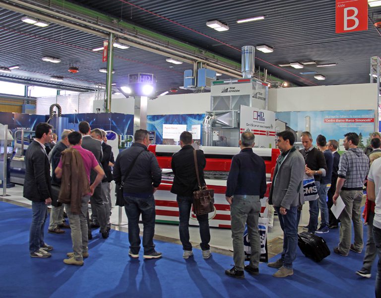 Hpm machines at “Lamiera 2014” exhibition in Bologna