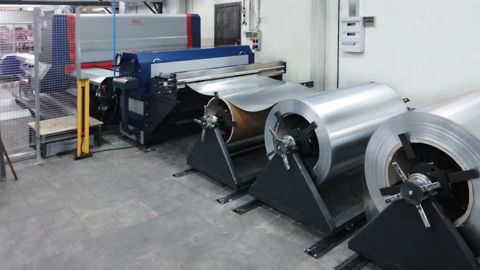 Linea di spianatura taglio Laser